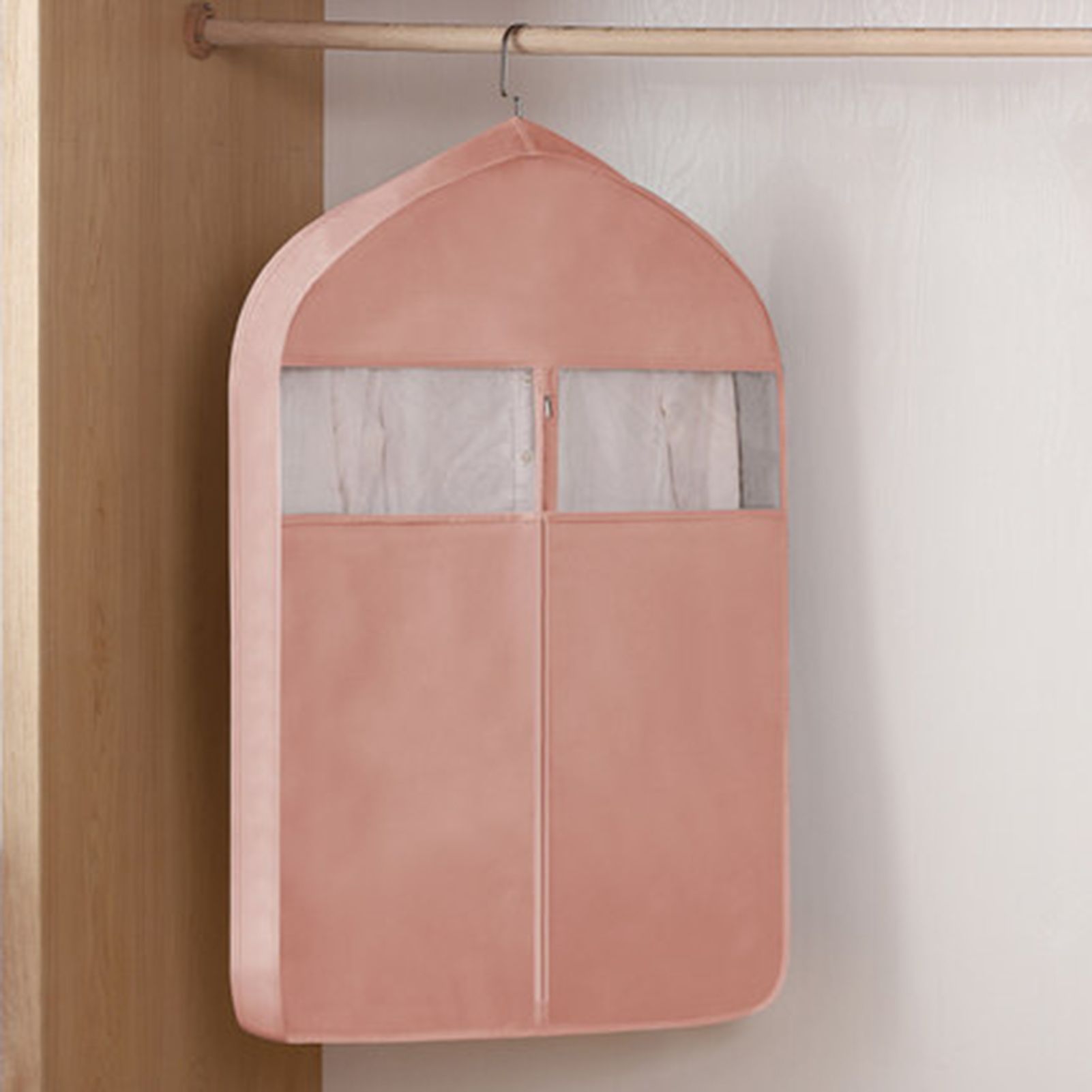 Garment Bag Smooth Zipper Reusable Gusseted Clothes Storage Protector