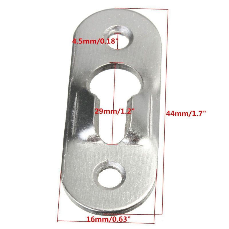 20 Pcs 44mm Metal Keyhole Fasteners Picture Photo Painting Fasteners