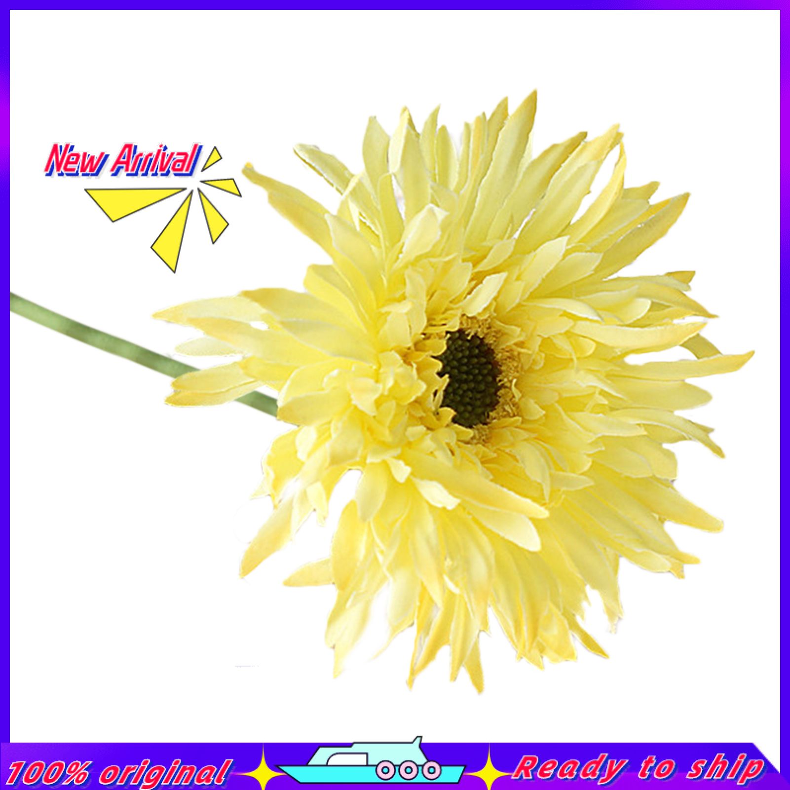 Faux Gerbera Flower Beautiful Special Attractive Artificial Chrysanthemum Flower Decoration for Home