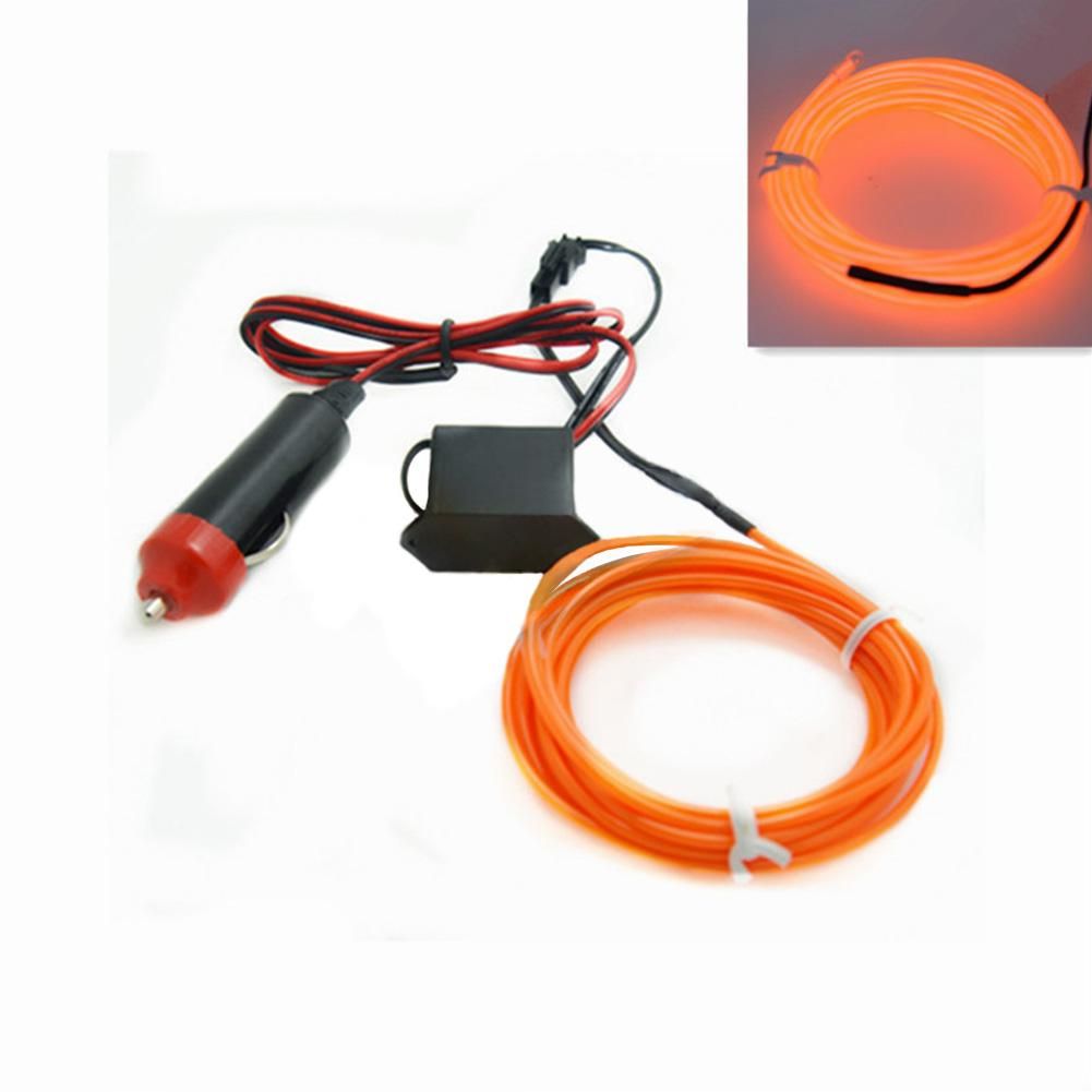 1M / 2M / 3M / 5M El Wire 12V Flexible El Wire Light Dancing Party Led Strip Light