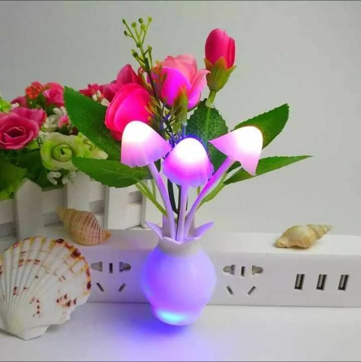 LED Dream Mushroom Lamp - multi color