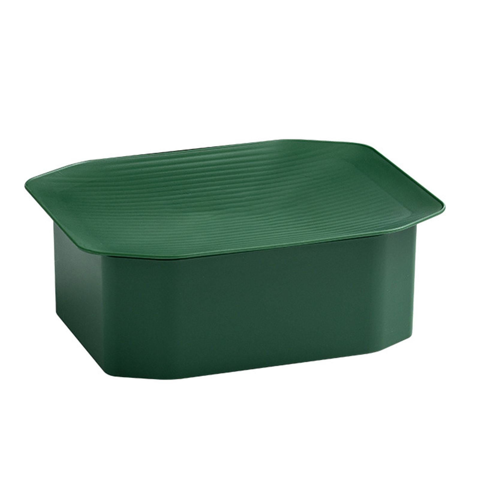 Desktop Storage Smooth Edge Nodic Style Dustproof Eco-friendly Desktop Storage for Kitchen