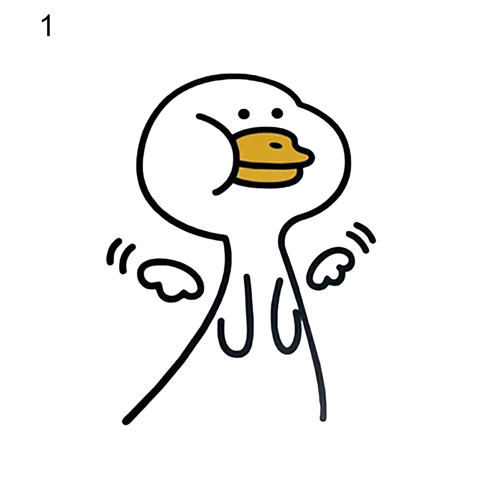 Wall Poster Lovely Duck Design Lovely Duck Design Wall Sticker