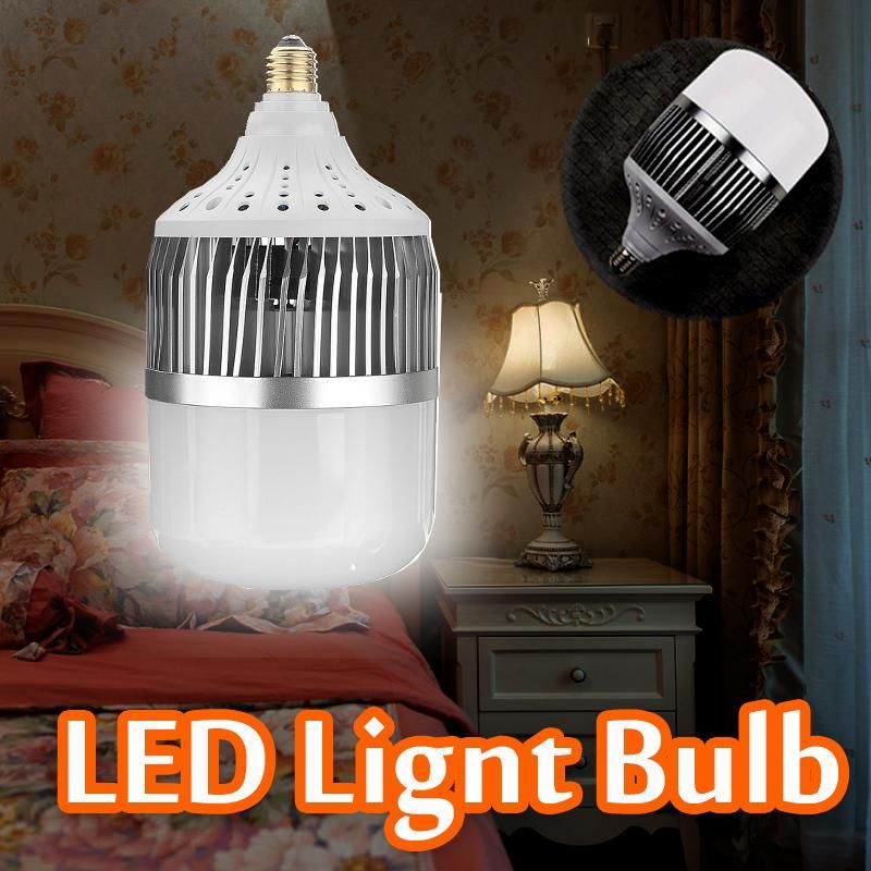 36/50/80/100/150W E27 LED Lamp Light Bulb High Power Energy-saving White Home Purism