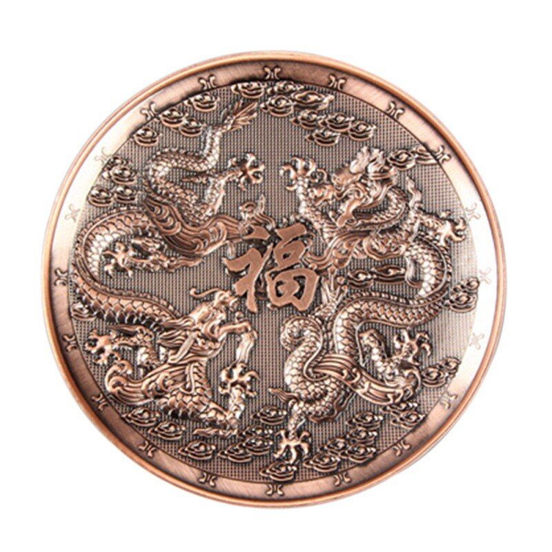 Lotus Incense Burners Dragon Incense Holder Stick Cone Censer Plate Buddhi Metal Incense Burner Home Office Decoration Craft