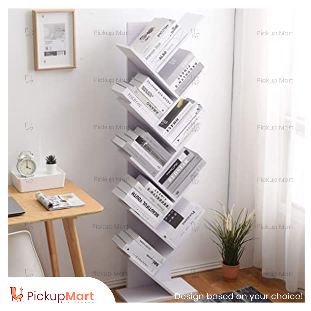 Laminated Board Book Shelf | BS - 91 (White)