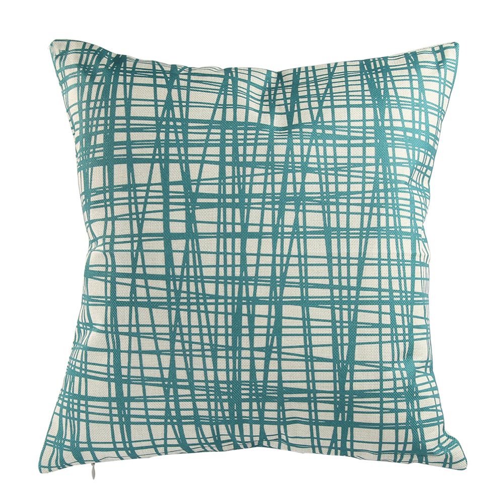 Vintage Geometric Flower Cotton Linen Throw Pillow Case Cushion Cover Home Decor