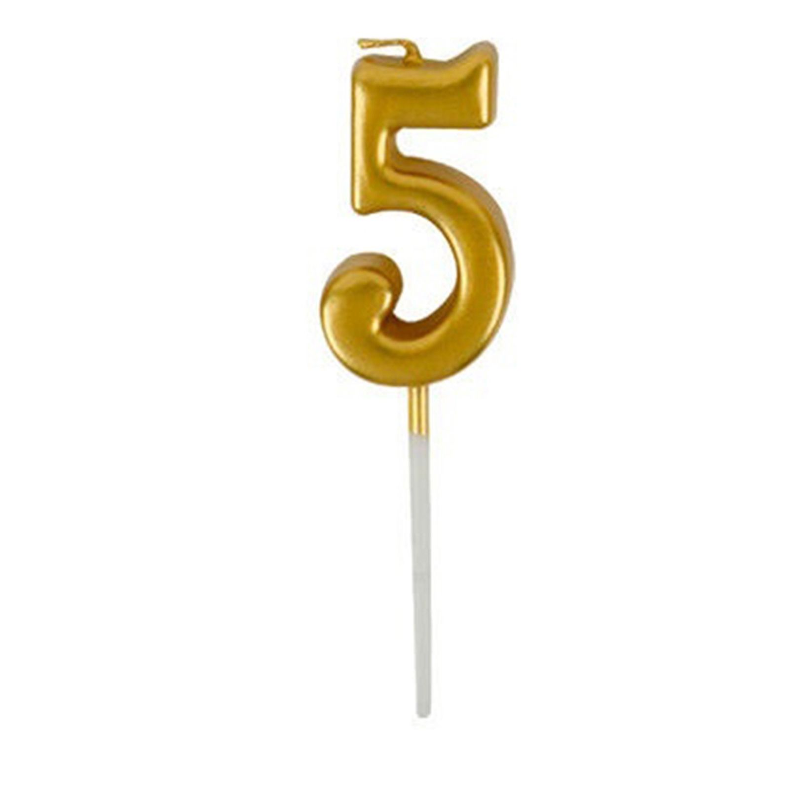 Celebration Candles Elegant Convenient ABS Fashion Number Celebration Candles for Birthday