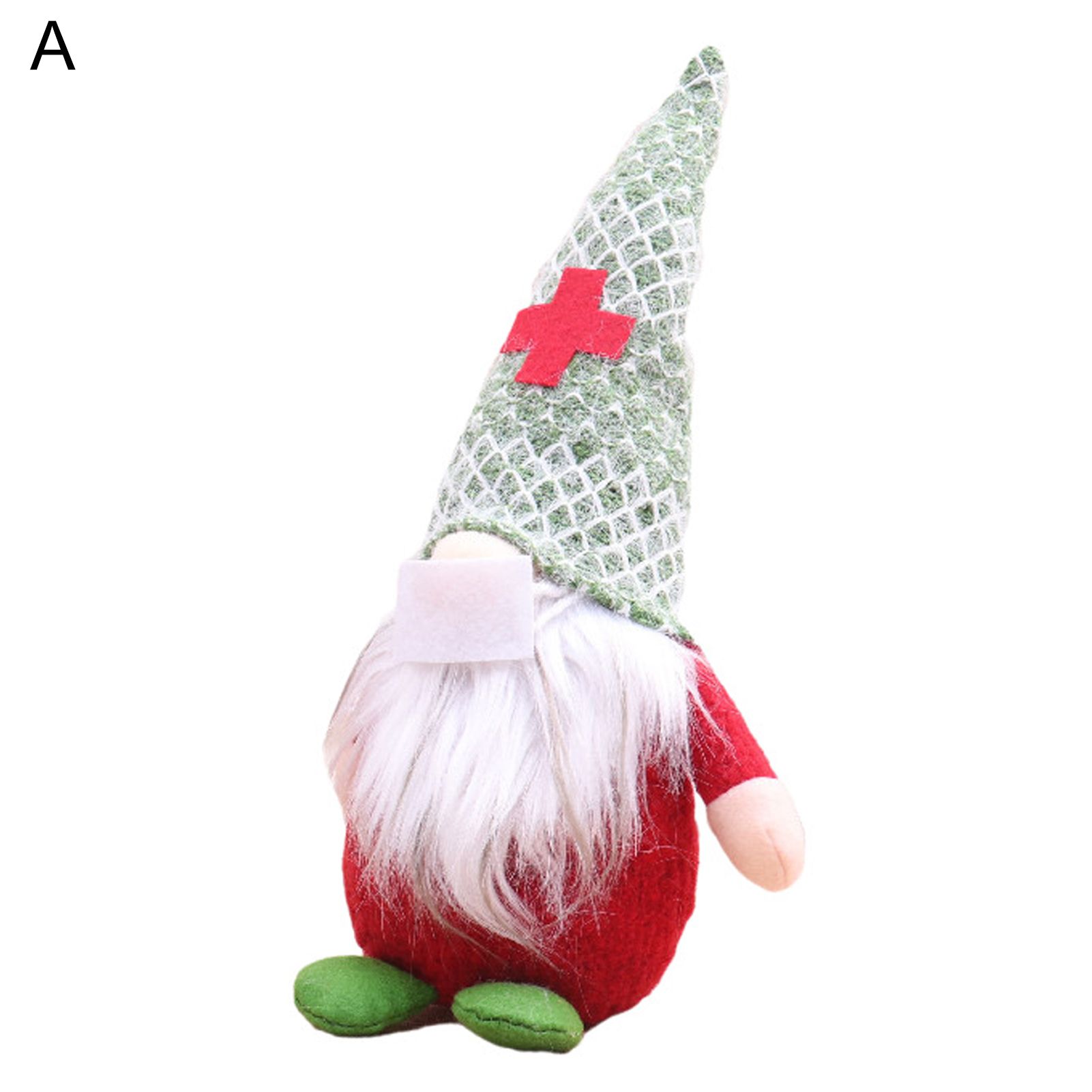 Livecity Plush Toy Cute Anti-fade Cloth Lovely Faceless Plush Doll for Home