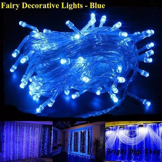 Fairy Decorative 80 Led Fairy Lights -Blue