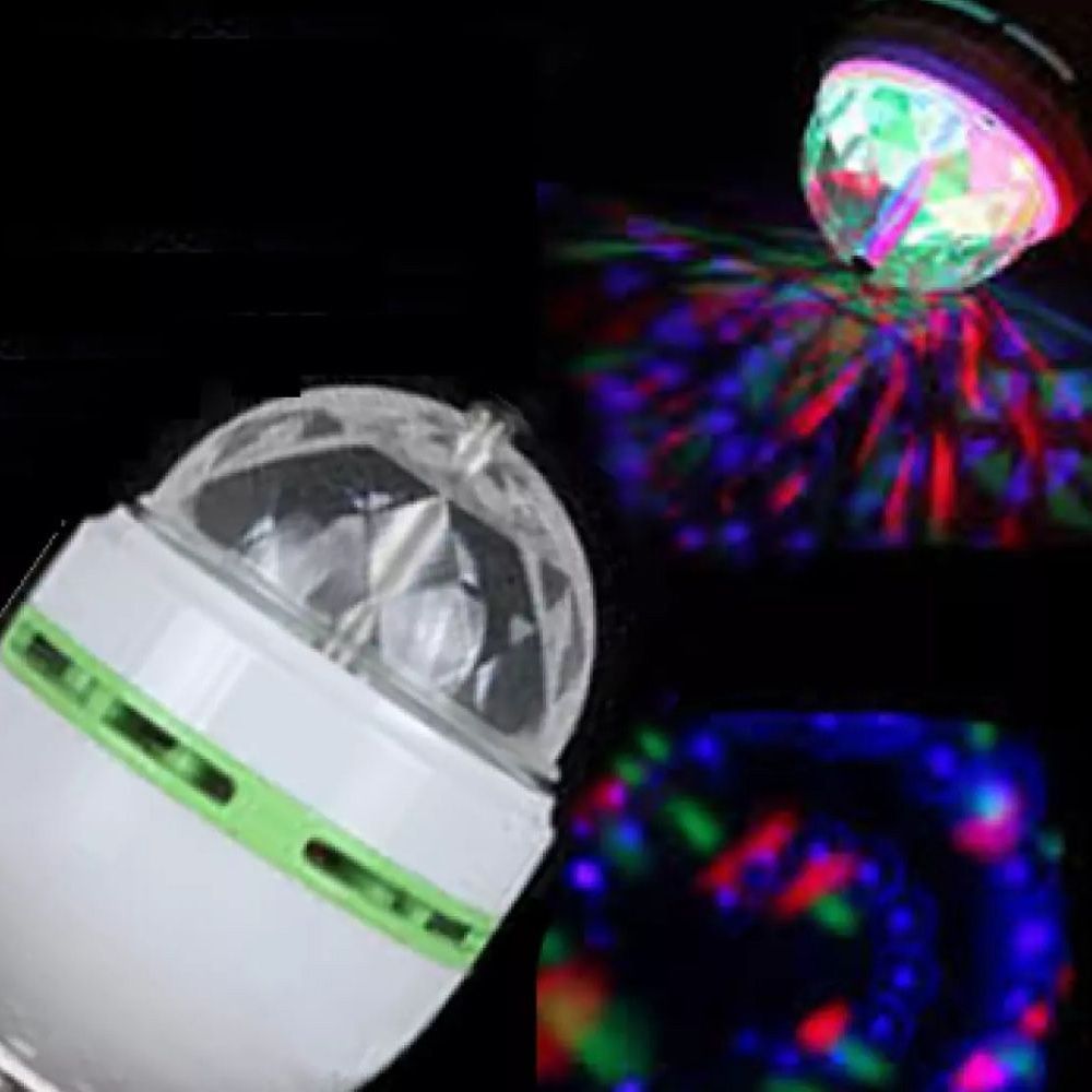 LED DJ Disco Moving Bulb Light Multi-Color - Light - Light - Light - Light
