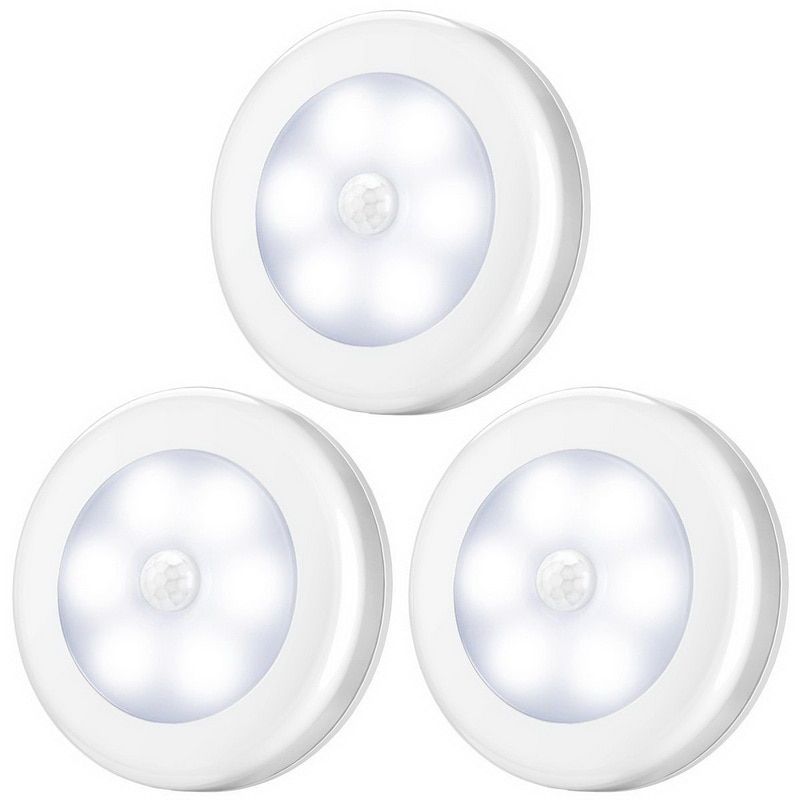 Intelligent LED Human Body Induction Light Creative Intelligent Human Body Induction Cupboard Corridor Night Light