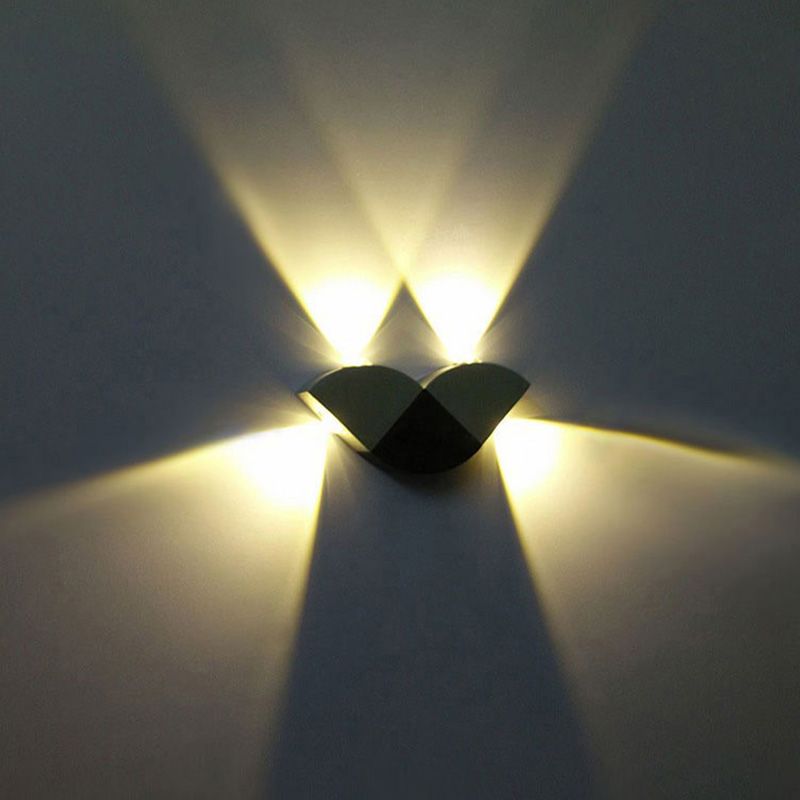 Yfashion Cute Exquisite LED Wall Light Bedside Lamp Dinning Hall Bedroom Corridor Balcony Decoration