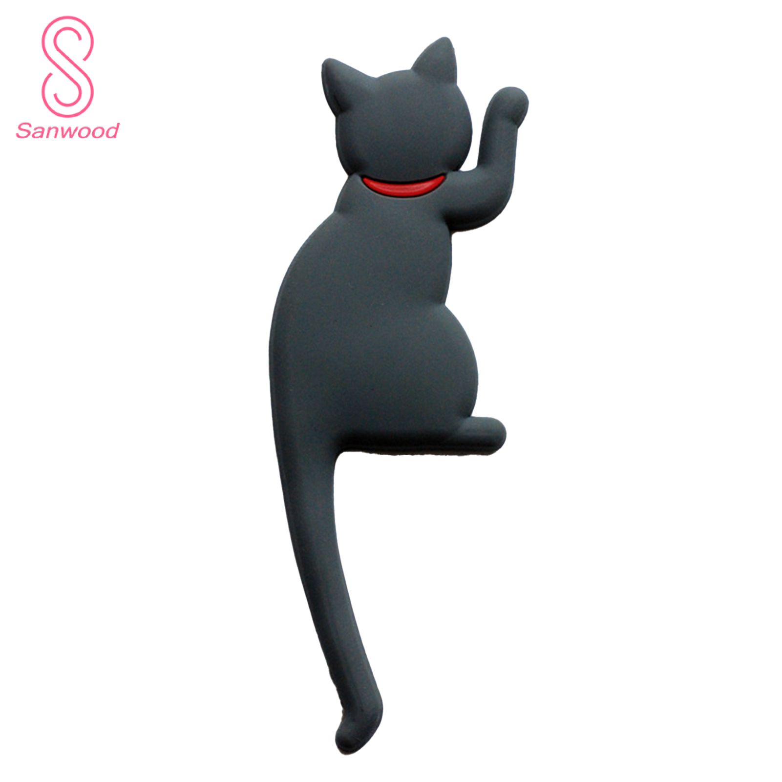 Whiteboard Sticker Wear-resistant Cat Tail Refrigerator Magnet Sticker