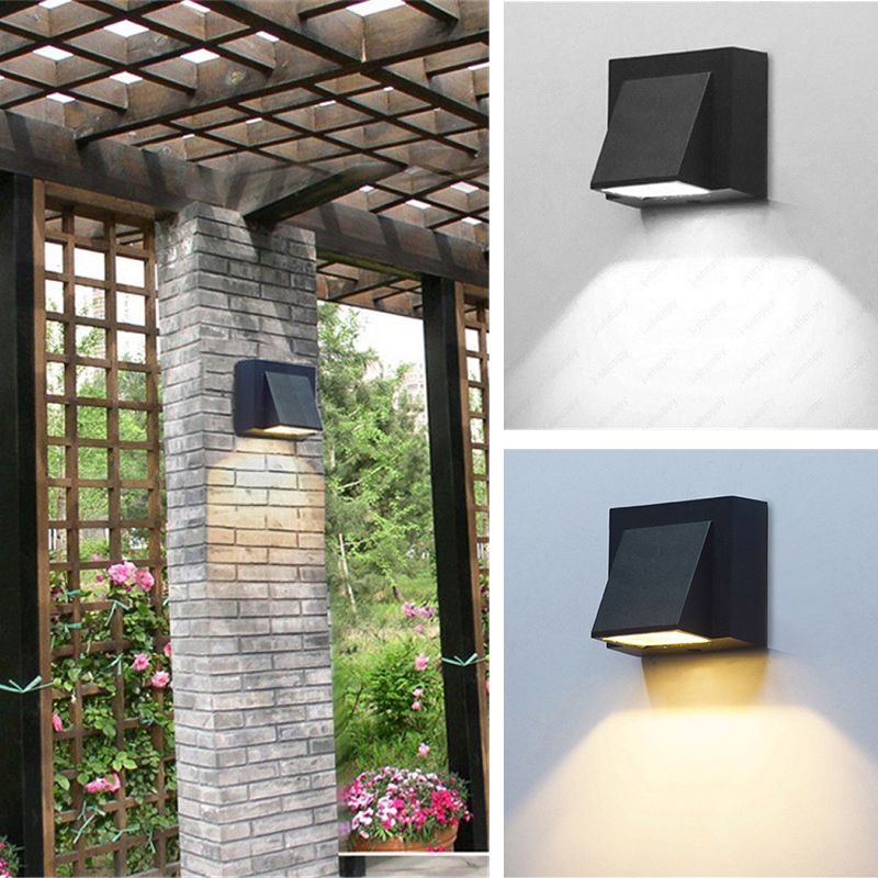 Modern Simple Style LED Outdoor Waterproof Wall Lamp Corridor Outdoor Gate Balcony Courtyard Stair Rain Proof Never Rusting Lamp with durability