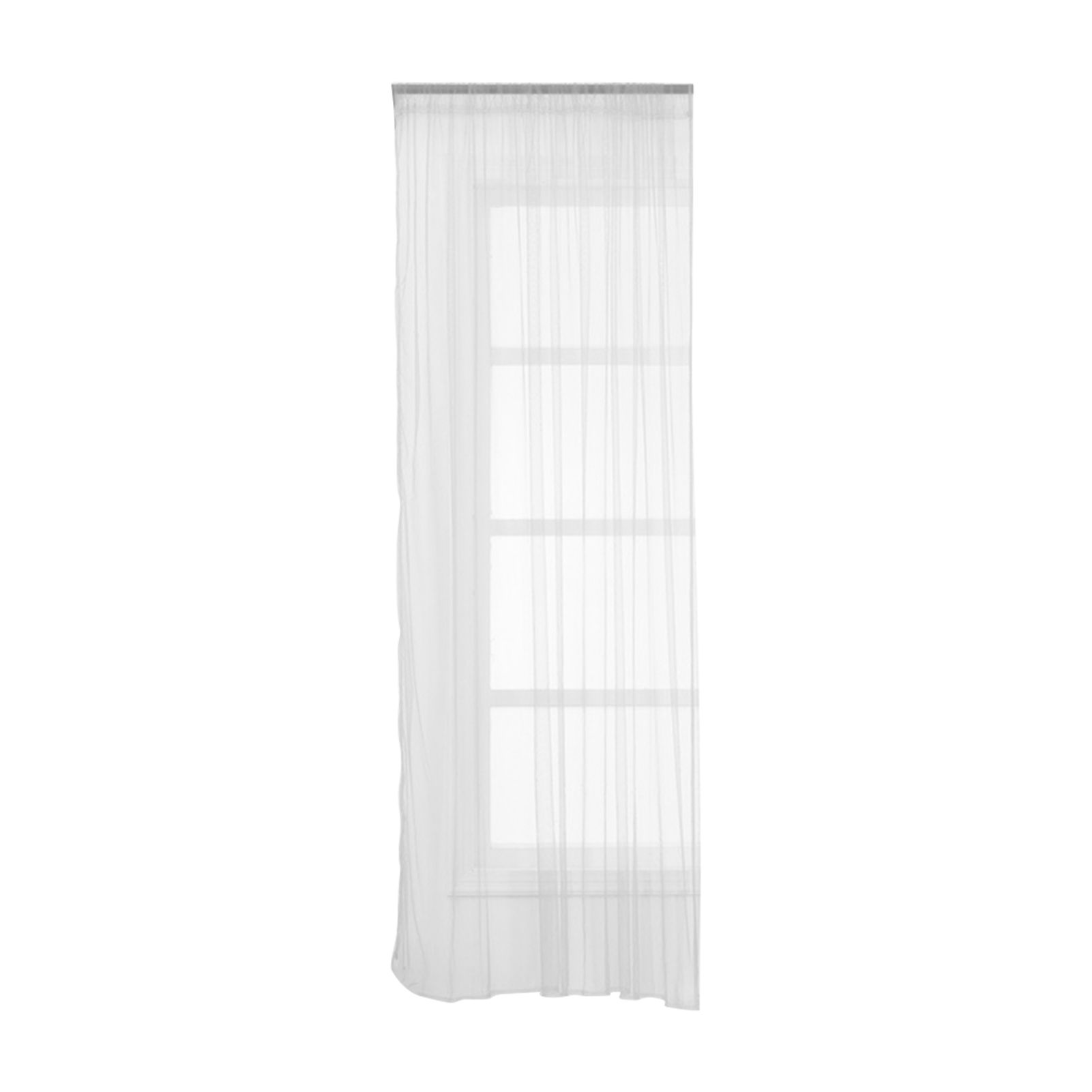 Stylish Solid Color Tulle Yarn Window Curtain Drapes Bedroom Living Room Decor