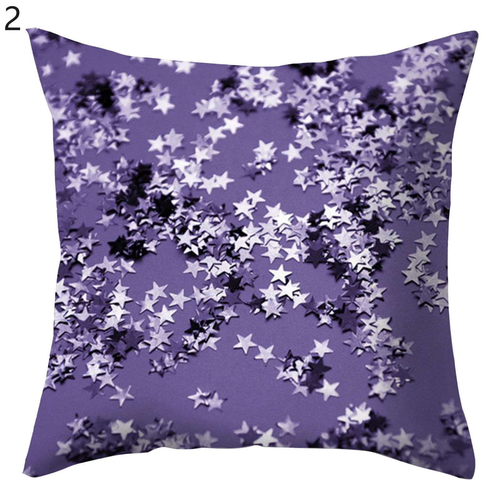 lowcase Shrink Resistant Square Heart Shaped Cushion Sofa Throw Case