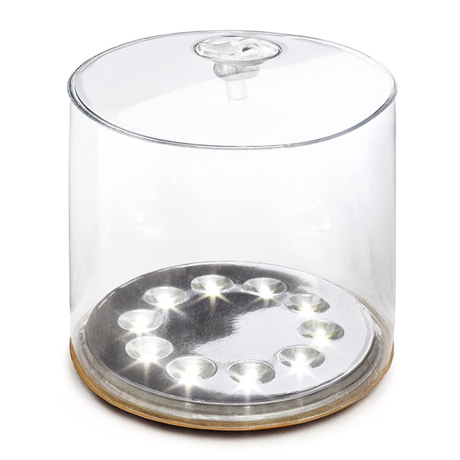 Portable PVC Solar Inflatable Light LED Waterproof Outdoor Camping Folding Lamp