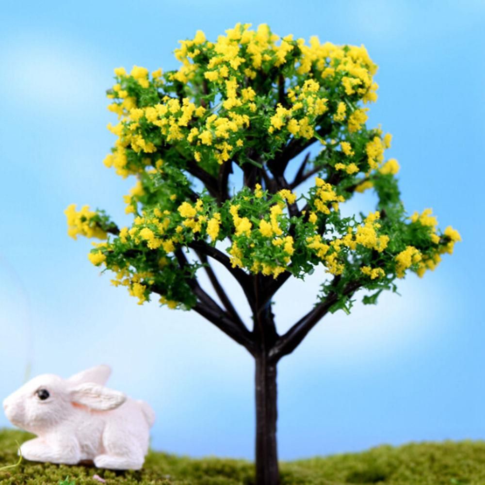 9 Styles Mini Fairy Garden Decorations Miniatures Micro Landscape Resin Crafts Bonsai Figurine Garden Terrarium Accessories