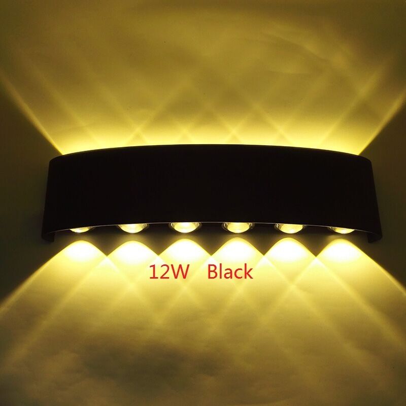 Modern Led Wall Lamp Indoor Stair Light Fixture Bedside Loft Living Room Up Down Home Hallway Lampada 2W 4W 6W 8W Wall Sconces