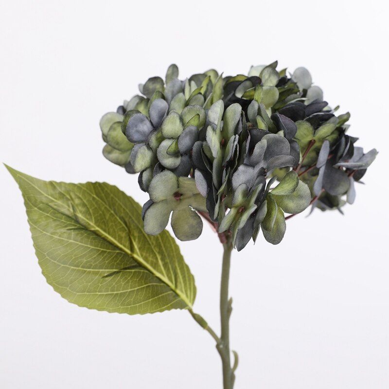 1 Piece artificial hydrangea fake flowers home decoration accessories wedding gifts Shooting props Indoor decorations diy bonsai