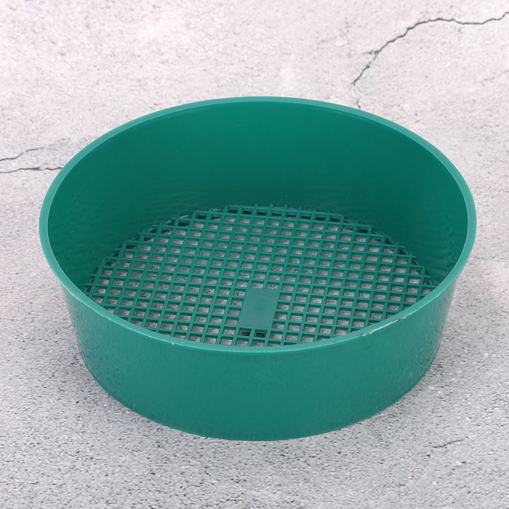 01 02 015 Gardening Sieve Sower Spreaders Plastic Mesh