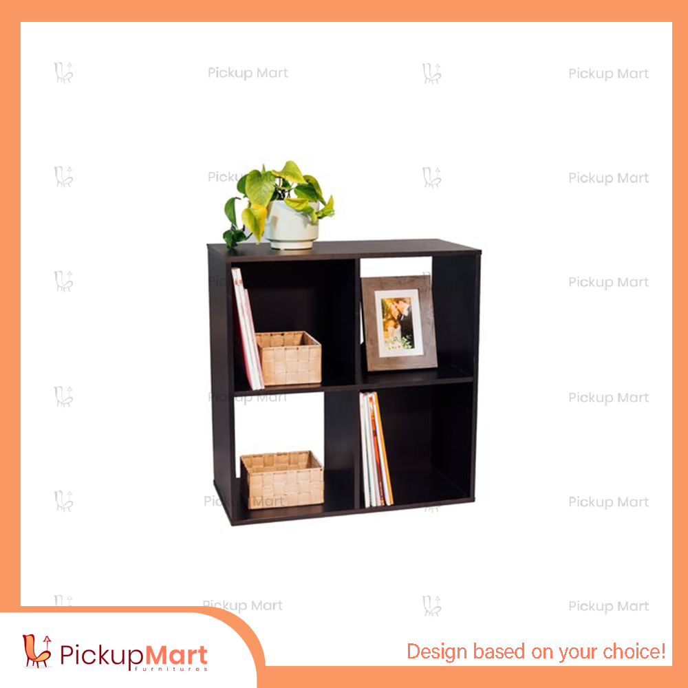 Laminated Board Book Shelf | Showpiece Rack | Living Room furniture | BS - 40