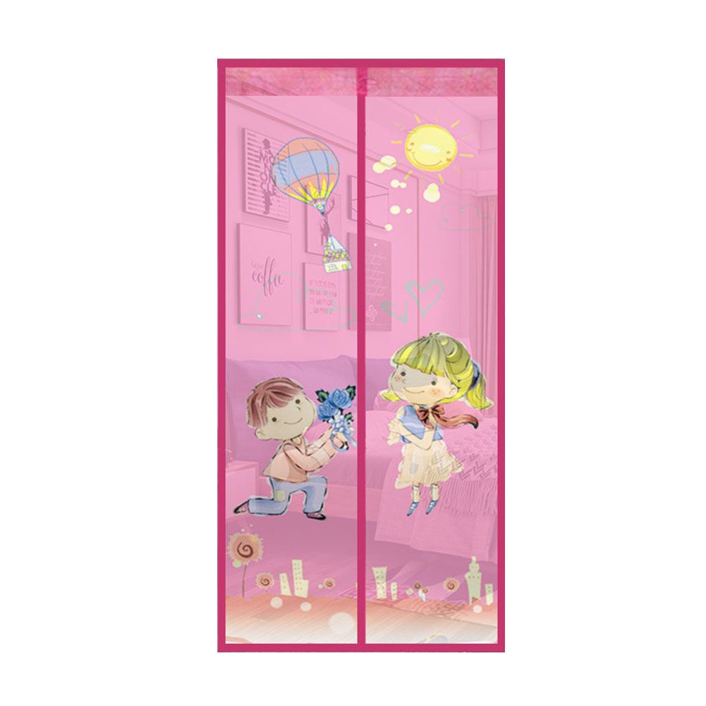 Romantic Proposal Summer Magnetic Window Door Anti Mosquito Bug Mesh Net Curtain