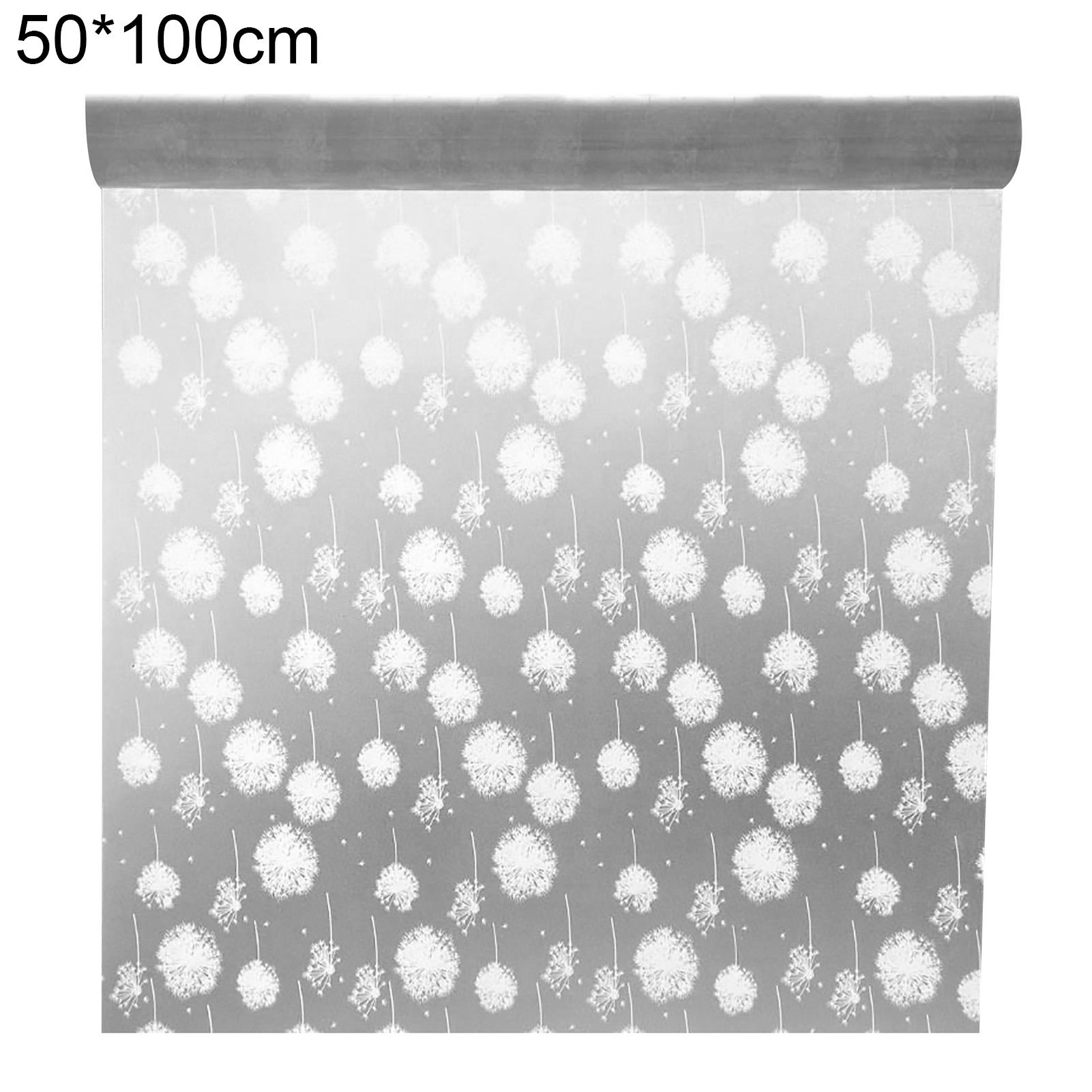 Window Sticker Decor Privy Stained Removable Window Film Frosted Sticker