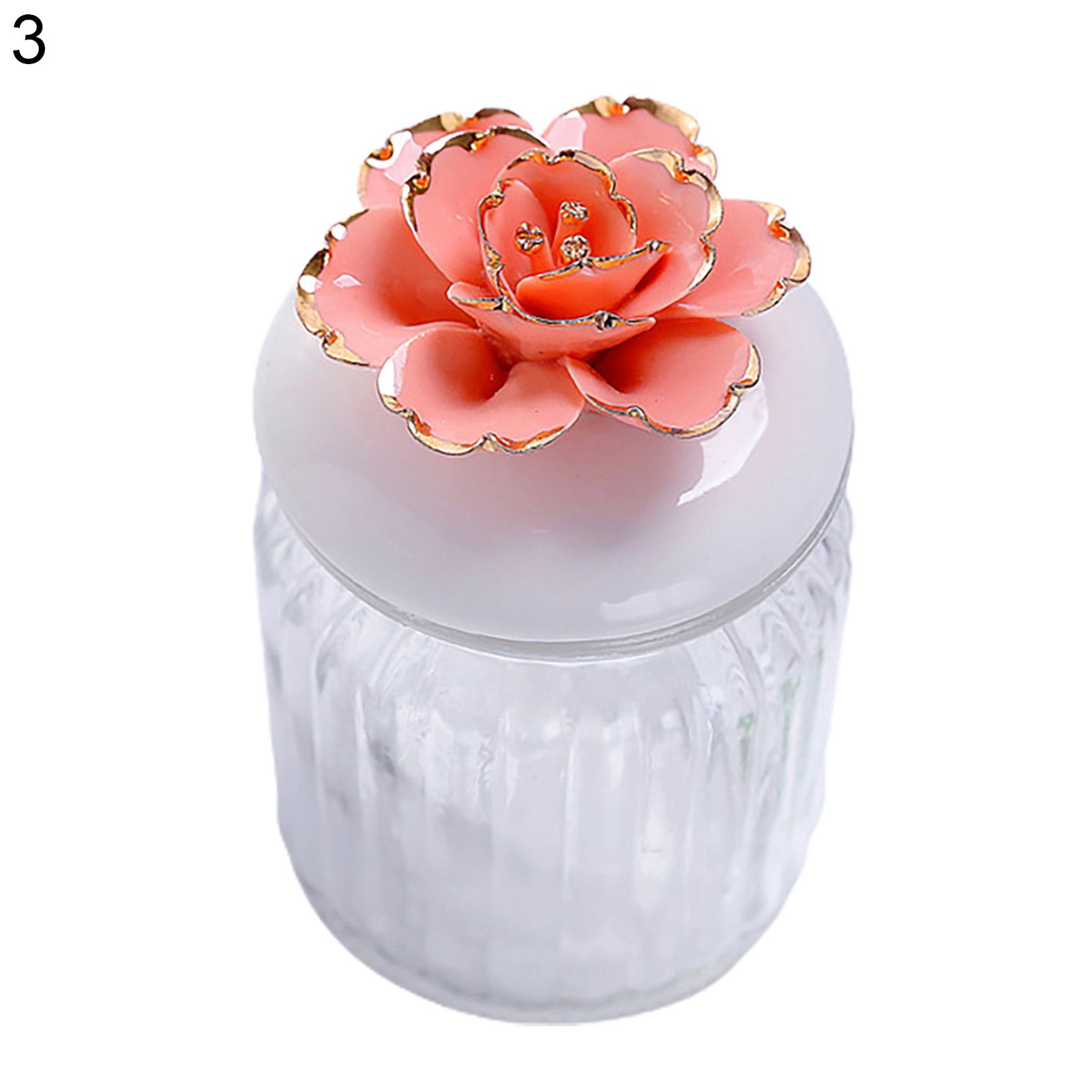 Storage Canister Delicate Portable Jewelry Cosmetic Organizer