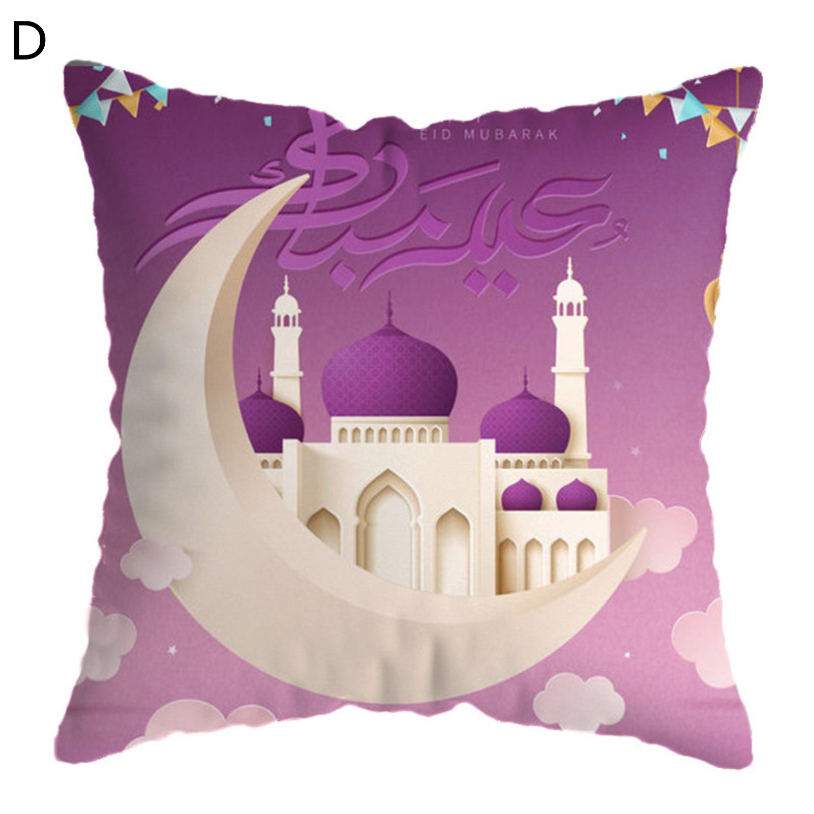 Cushion Throw Case Wrinkle Resistant Flower Printed Cushion Throw Case