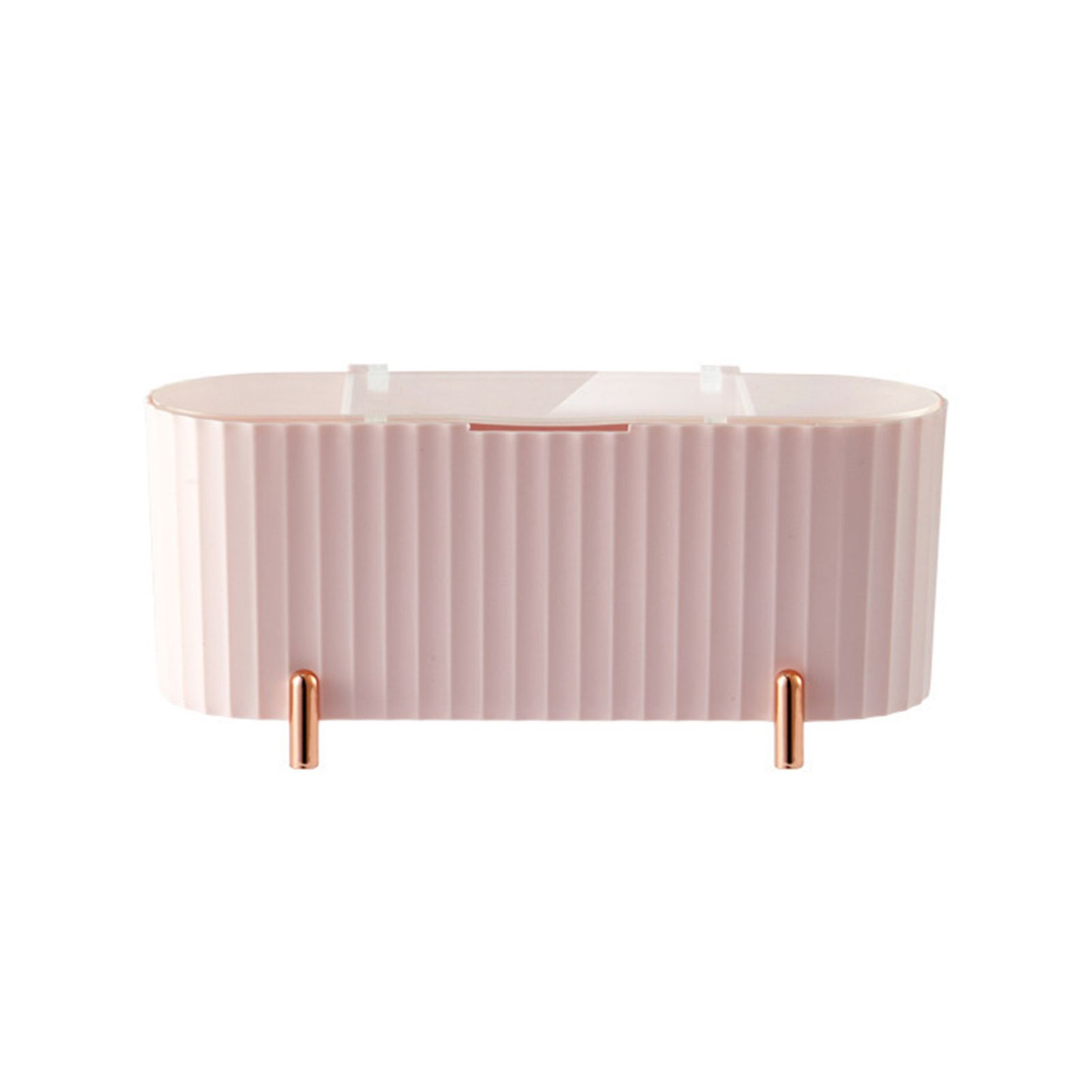 Makeup Organizer Easy to Clean Cotton Swab Pad Storage Box