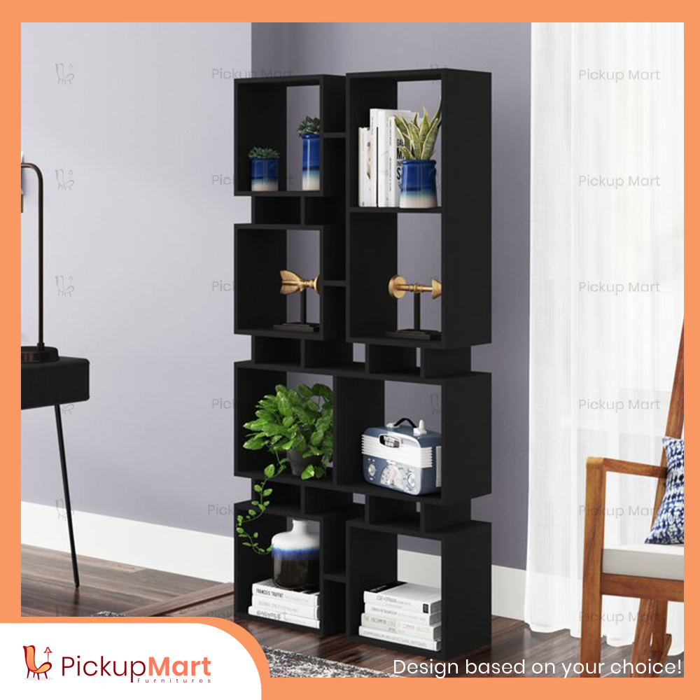 Laminated Board Book Shelf  Showpiece Rack  Living Room furniture  BS - 10