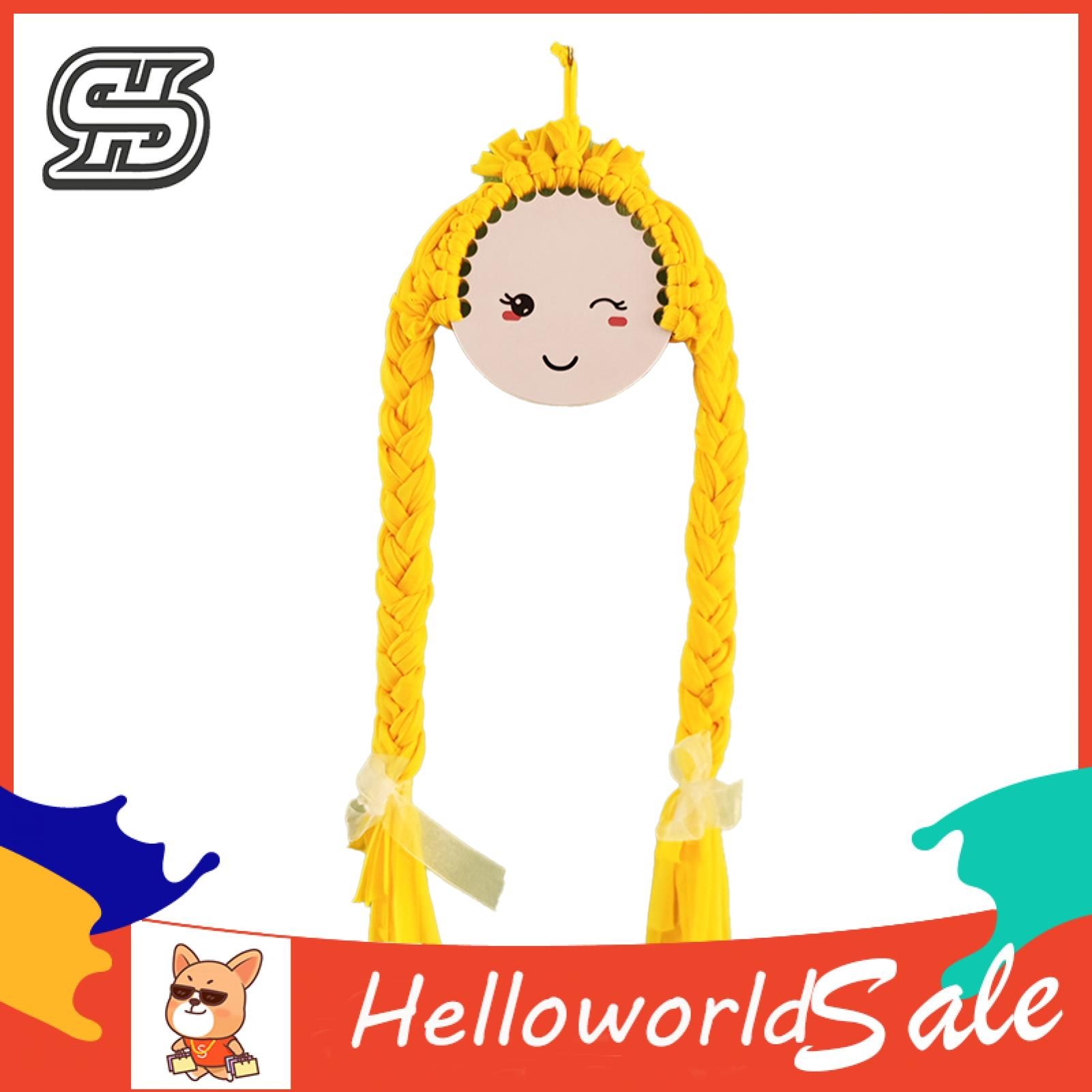 HelloWorld Hairpin Storage Belt Exquisite Wall Ornament Hair Clip Organizer