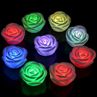 7 Colors Rose Flower LED Night Light Bedroom Gift Romantic Small Night Lamp