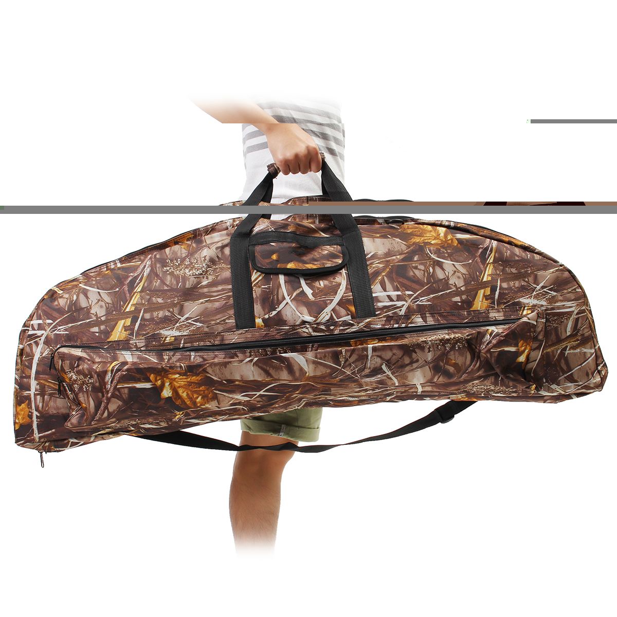 Decorate Your Life Camo 115cm Compound Bow Bag Carry Bag Case Outdoor  Holder