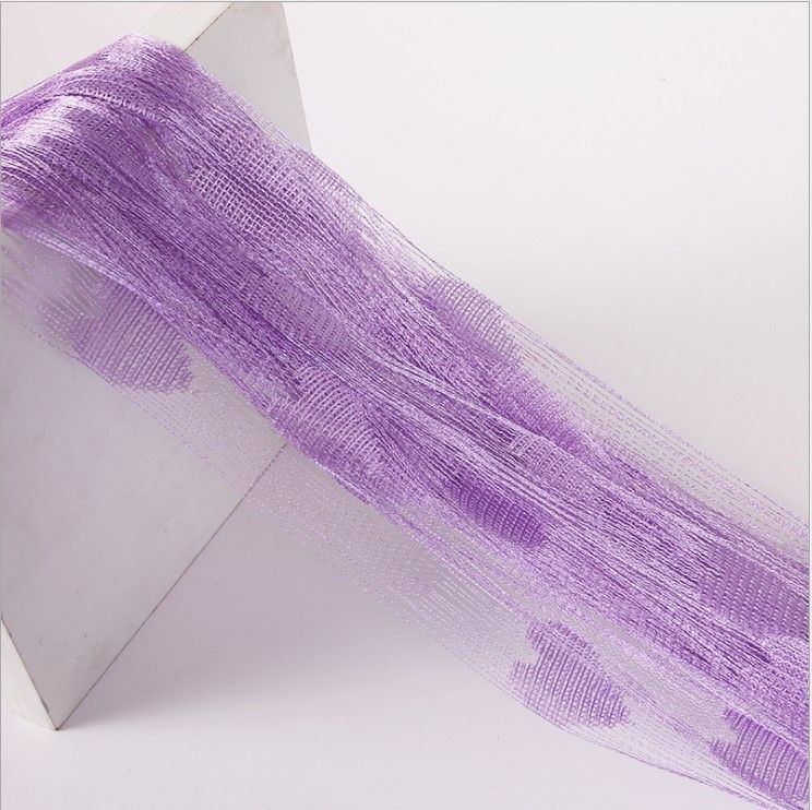 Romantic thread curtain wedding curtain/love curtain living room partition decoration hanging curtain