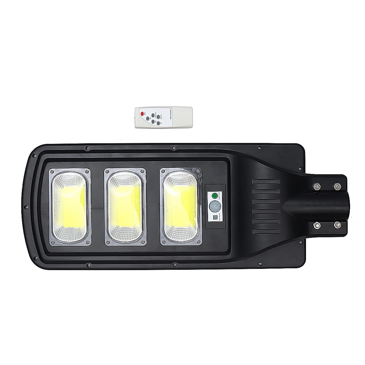 Lamps 200/400/600W COB Led Solar Street Light PIR Motion Sensor Radar Induction Waterproof Outdoor Garden Lighting Floodlight Wall Lamp Timming Control + Remote