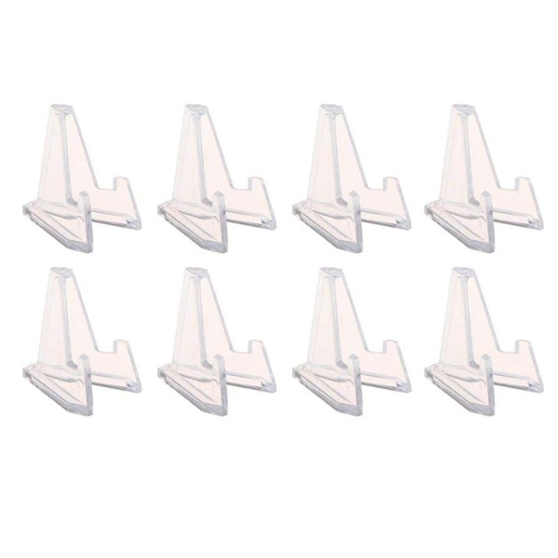 40Pcs Mini Coin Display Stand Easel Display Stand Coin Stand for Displaying Coins