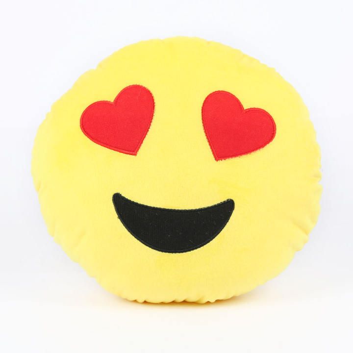 Lovely Face Emoji Pillow Cushion Soft Plush Funny Emoji Home Decorative