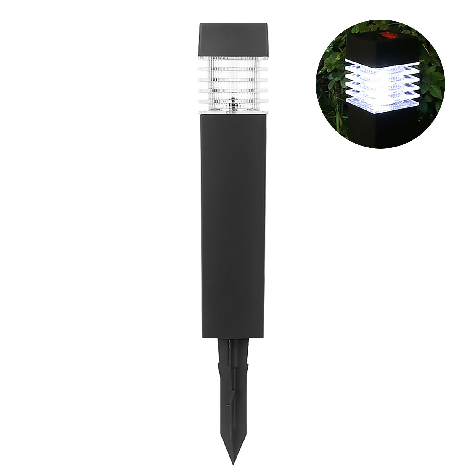 Lawn Lamp Intelligent Solar Powered Square Balcony Scene Light