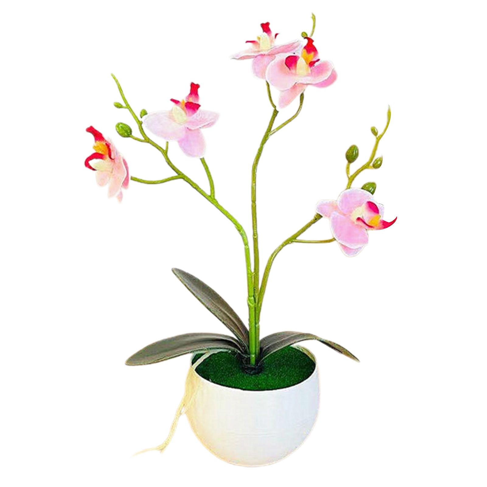 Artificial Bonsai Porle Anti-deform Artificial Butterfly Orchid Flowers Bonsai
