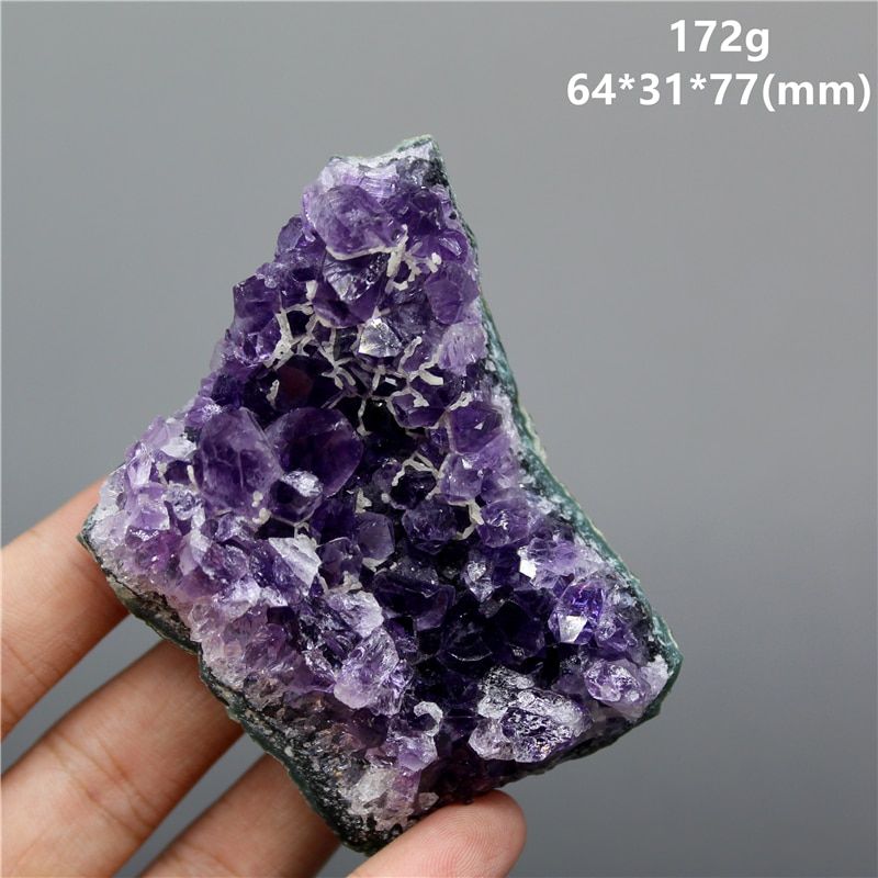 100% Natural Uruguayan amethyst clusters mineral specimen Quartz Stones and crystals Healing crystal