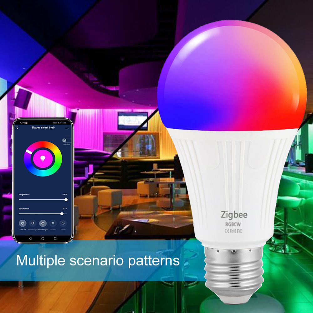1 pcs Smart Lamp Led RGB Light Dimmable Led Lamp Colorful Changing Bulb Led Home Decoration