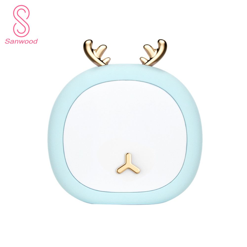 Kids Cute Pet Deer Rabbit USB Rechargeable Night Light Home Bedroom Table Lamp