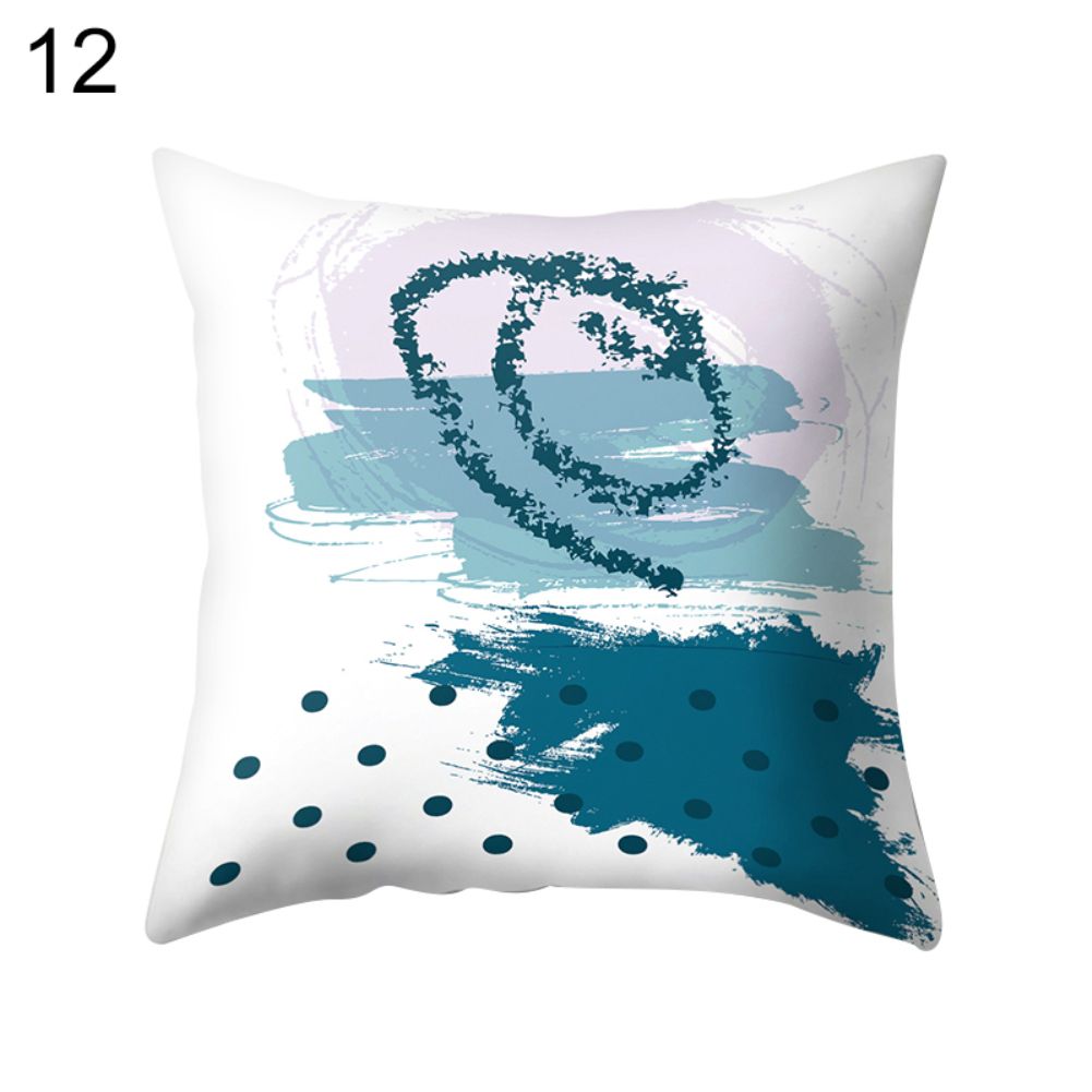 Romantic Love Letter Throw Pillow Case Cushion Cover Home Chair Sofa Car Decor