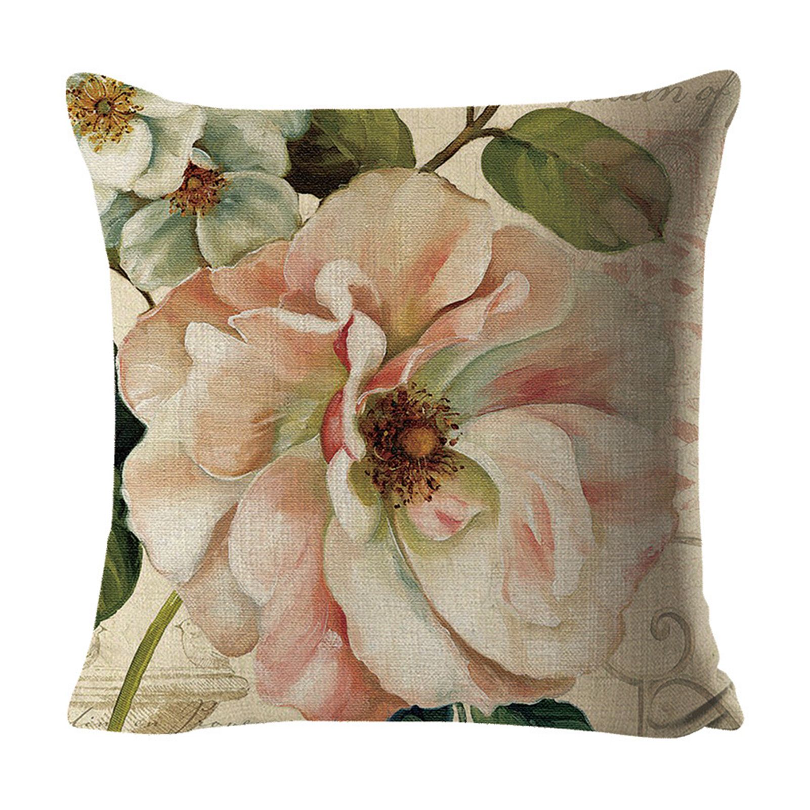 Pillow Case Smooth Edges Invisible Zipper Creative Cushion Cover
