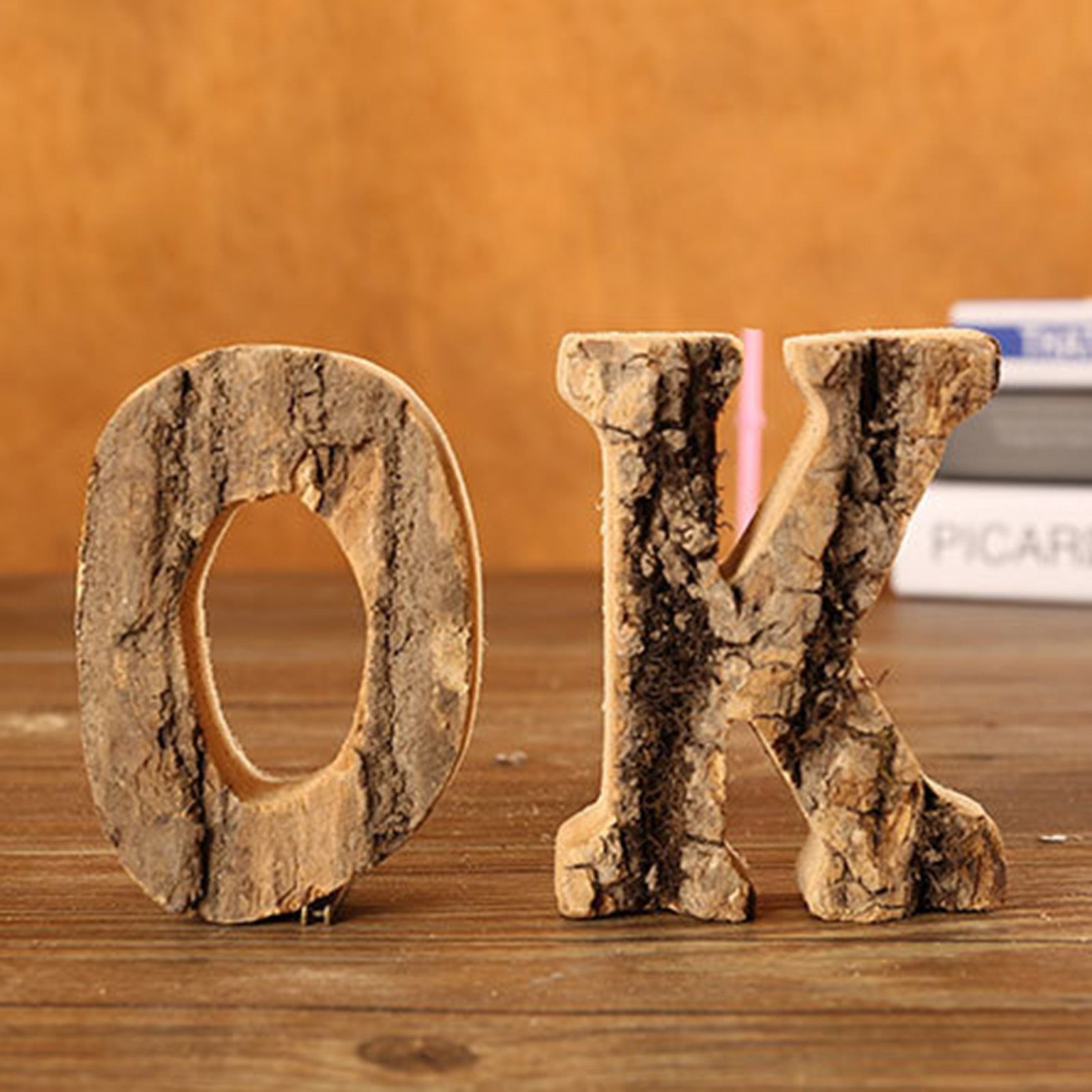 Number Art Figurine Flat Back Eco-Friendly Number Ornament