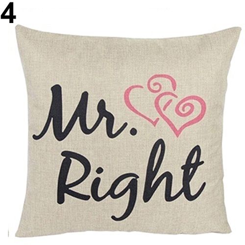 Cartoon Pattern Linen Throw low Case Cushion Cover Christ Theme lowcase