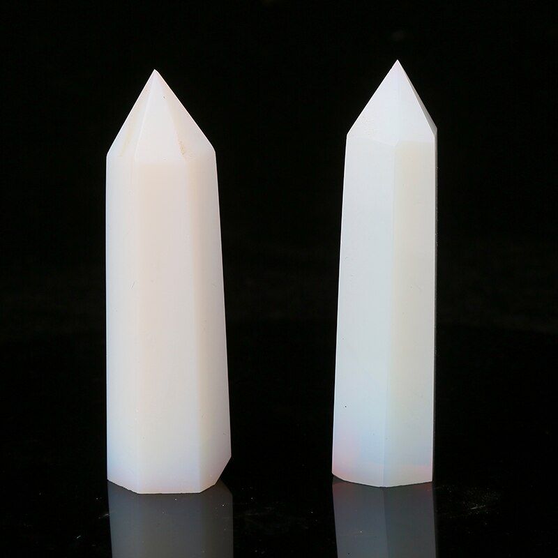 16 Styles Natural Stones Crystal Hexagon Bar Crystal Point Mineral Ornament Healing Wand Modern Home Decor Small Decoration Gift